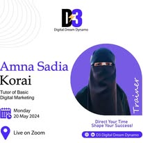 Amna Sadia Korai, Digital Marketing (Basic)