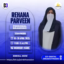 Rehana Parveen, Personal Branding
